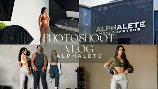 spend a week with me at a photoshoot for Alphalete [upl. by Elletsyrk159]