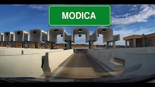 A18 MODICAISPICAROSOLINI la tratta autostradale più moderna della Sicilia [upl. by Noruq]