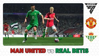 MANCHESTER UNITED vs REAL BETIS  PreSeason Friendly [upl. by Dagny]