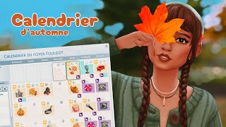 De NOUVEAUX évenements à ajouter à vos calendrier  📆 Spécial AUTOMNE 🍂🍄 SIMS4 [upl. by Llirrem]