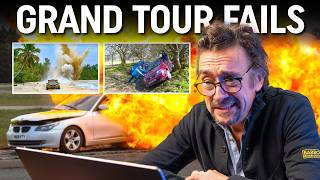 Richard Hammond REACTS to the times The Grand Tour went wrong [upl. by Disario]