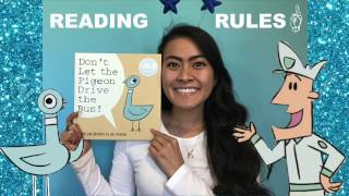 DONT LET THE PIGEON DRIVE THE BUS By Mo Willems  READING RULES EPISODE 4 [upl. by Myrna]