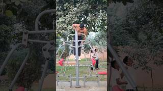 Real or Fake ‼️ shorts calisthenics muscleup viralvideo [upl. by Eilime]