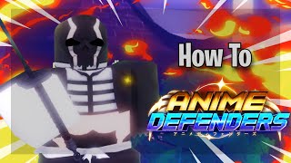 The ULTIMATE Beginners Guide to Anime Defenders [upl. by Nodnarb]