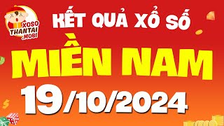 Xổ số Miền Nam hôm nay ngày 19 tháng 10  XSMN  SXMN  KQXSMN 19102024  XSMN thứ 7 [upl. by Tanya500]