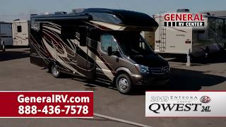 General RV Center  2019 Entegra Coach QWEST 24L  Class C Diesel Motorhome [upl. by Viccora72]