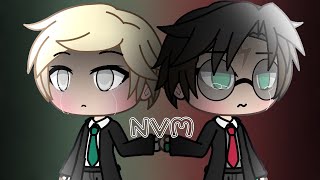 NVM Drarry Harco GLMV Gacha life music video TW dark and depressing Read pinned comment [upl. by Adelina]