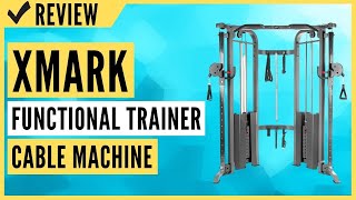 XMark Functional Trainer Cable Machine with Dual 200 lb Weight Stacks XM7626 Review [upl. by Loree]