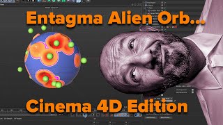 Create an Alien Orb using Cinema 4D [upl. by Moneta]