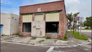 Florida Roadside Attractions amp Abandoned Places  Forgotten POLICE Station amp SPEED TRAP IN WALDO [upl. by Barbuto]