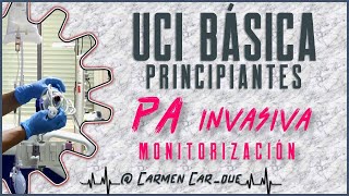 MONTAR EL SISTEMA PARA MEDIR LA PRESIÓN ARTERIAL INVASIVAMONITORIZACIÓN INTRAVASCULAR [upl. by Mazel]