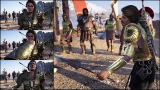 Assassins Creed Odyssey PC 4K  Part 59  The Conqueror  Nesaia Drakon Aristaios amp Deianeira [upl. by Okim]