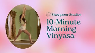 EP 0301 10Minute Energizing Morning Vinyasa Yoga Flow  Verbal Cues Music [upl. by Dorrie]