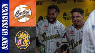 Caribes de Anzoátegui vs Leones del Caracas  12 de noviembre 2024 [upl. by Wulfe]