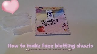 How to make blotting sheets [upl. by Earleen730]