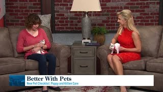 New Pet Checklist Puppy and Kitten Care with Dr Annie Valuska PhD and pet behavior scientist at [upl. by Knowling314]