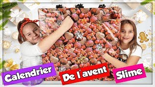 CALENDRIER DE LAVENT SLIME HOLIDAY CHALLENGE [upl. by Sherborne]