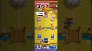 Complemented my Opponent Sarcastically and he took it Seriouslyclashroyale royalechallenge [upl. by Greenleaf]