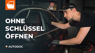 Wie man sein Auto ohne Schlüssel entriegelt  Tipps von AUTODOC [upl. by Srini]