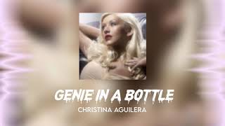 genie in a bottle  christina aguilera audio edit [upl. by Yrreg]