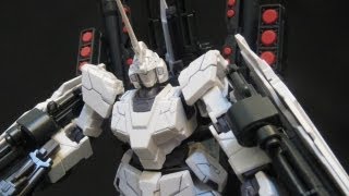 HGUC Full Armor Unicorn Gundam review 3 Parts Gundam UC Banaghers Gunpla plastic model ガンプラ [upl. by Amsed463]