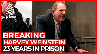 Harvey Weinstein sentenced to 23 years in landmark MeToo case [upl. by Ashli]