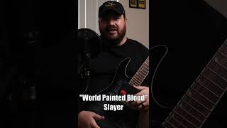 Slayer’s World Painted Blood The Highs and Lows in 60 Seconds slayer thrashmetal shorts [upl. by Ruford]