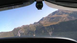 Altiport Courchevel approach and Landing HD [upl. by Ariane]