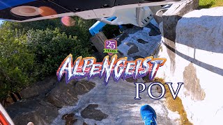 Alpengeist POV  Front Row 4K 60FPS  Busch Gardens Williamsburg [upl. by Winnifred]