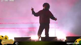 Drake amp 21 Savage Performing KNIFE TALK Live at DreamVille Festival 2023 [upl. by Uhthna]