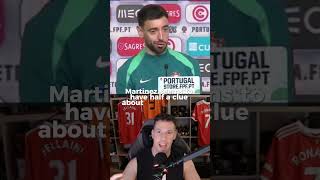 Manchester United Bruno Fernandes interview what he really meant manchesterunited manutd mufc [upl. by Ela]