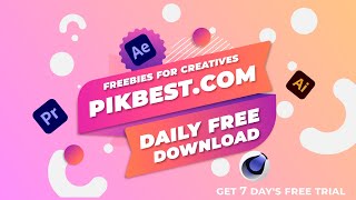 Pikbest  Best Website For Designers  Free Templates  7 Days Trail For Subscribers Effect For You [upl. by Arymat]