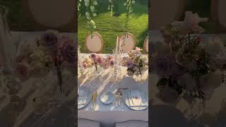 Whimsical Floral Wonderland Dream Wedding Tablescape Credit mitheoevents repost wedding [upl. by Aube]