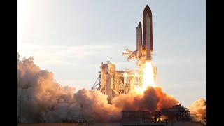 Amazing Video Footage of a Space Rocket Launch Real sound 1080p [upl. by Ellerey]