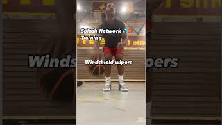 SplashNetwork 💦🏀 Stationary Ball Handling Warm Up basketball shorts train [upl. by Leschen]