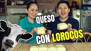 Queso de vaca con loroco lo más delicioso [upl. by Lat575]