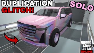 NEW BEST SOLO CAR DUPLICATION GLITCH EASY  Make MILLIONS  GTA 5 Online [upl. by Llorrac]