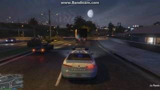 GTA V Alfa 159 Polizia in azione [upl. by Etnaud455]