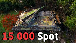 This German Light Tank Pulls Off Insane Spotting Damage [upl. by Mcgean]