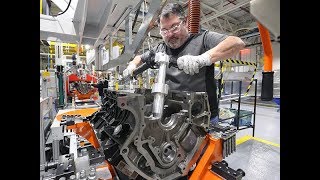 Fords new 73L V8 at Windsor Engine Plant Annex [upl. by Dalury]