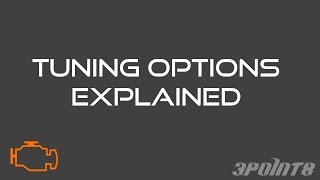 Tuning Options Explained [upl. by Bolling]