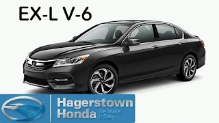 2016 Honda Accord EXL V6 Colors  Hagerstown Honda [upl. by Dorej993]