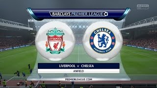 Liverpool FC vs Chelsea FC ⚽ 11052016 ⚽ Barclays Premier League  FIFA 16 [upl. by Ecilef]