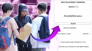 VENDRE DES FAUX SUJETS DU BAC  Caméra cachée [upl. by Libna999]