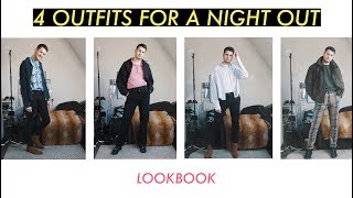 LOOKBOOK  4 AFFORDABLE OUTFITS FOR A NIGHT OUT  comme of style [upl. by Novla]