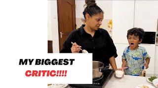 Unveiling My Biggest Critic Behind the Scenes  Recipe Vlog [upl. by Oiralednac]