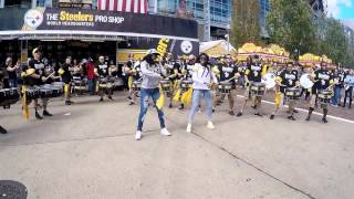 Steeline PreGame Performance 92015 vs 49ers [upl. by Aela]