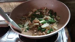 ginisang pechay with ground pork RR kusina [upl. by Euqirdor287]