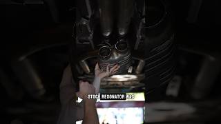 What removing a resonator does to the Exhaust [upl. by Nnairol]