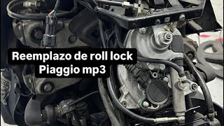 Cambio de roll lock Piaggio mp3 [upl. by Hazeghi]